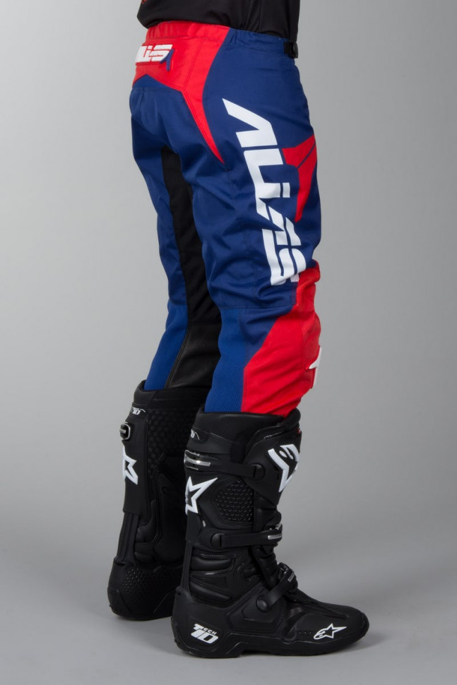 Мотоштаны Alias A2 Bars Navy/Red
