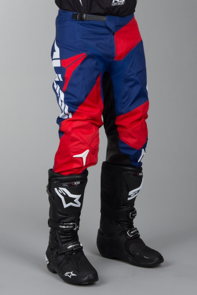 Мотоштаны Alias A2 Bars Navy/Red