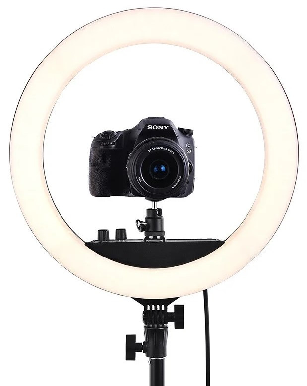Кольцевой свет Visico RL-12II AC Ring Light 28W (57650)