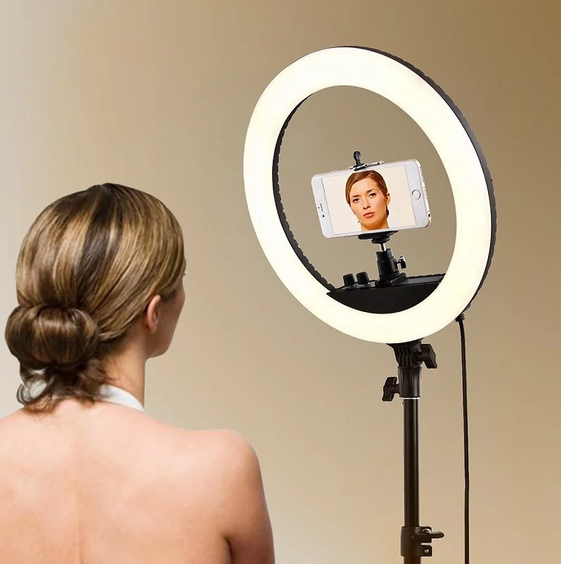 Кольцевой свет Visico RL-12II AC Ring Light 28W (57650)