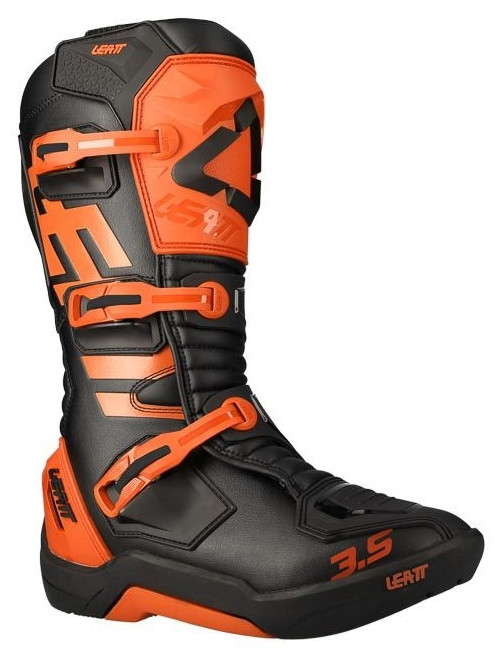 Мотоботы Leatt 4.5 Boot Orange/Black
