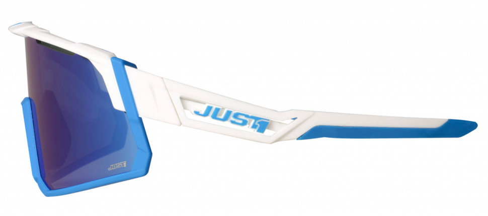Солнцезащитные очки Just1 Sniper White/Blue With Blue Mirror Lens (646011811231200)