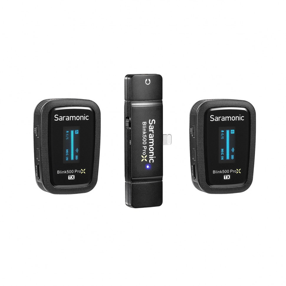 Радиосистема Saramonic Blink 500 ProX B4 (Lightning RX+2TX)