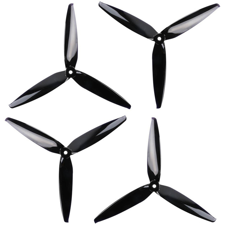 Пропелери для FPV Gemfan Flash 7040 (7", 3 лопаті, 2 пари CW/CCW) (PMPC7040-3B)