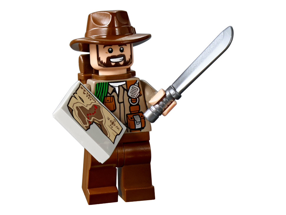 Конструктор Lego Jurassic World: поединок с бариониксом: охота за сокровищами (75935)