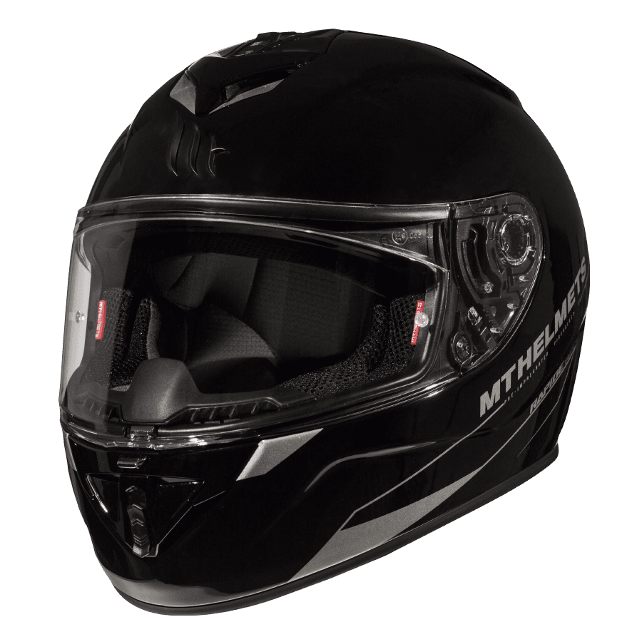 Мотошлем MT Helmets Rapide Solid A1 Gloss Black