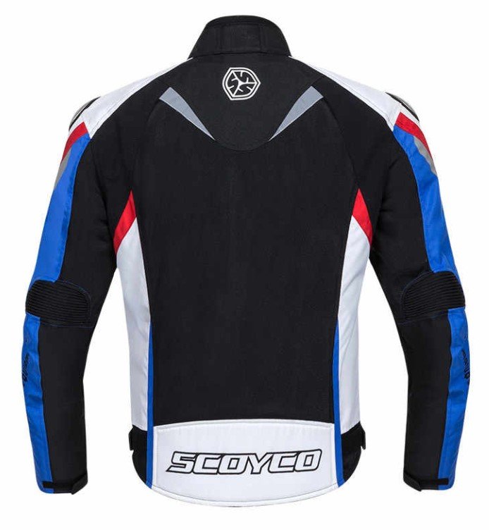 Мотокуртка Scoyco JK98 White