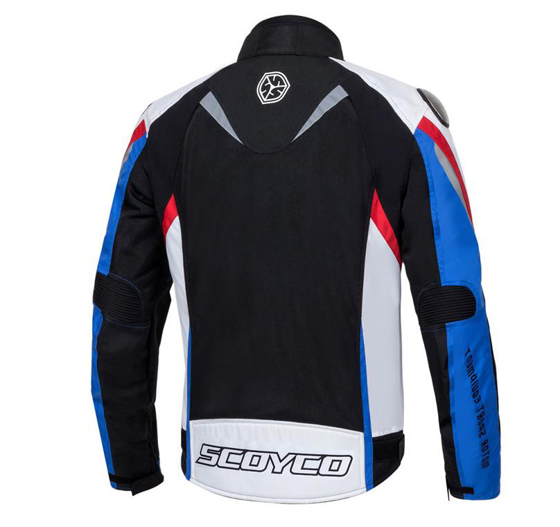 Мотокуртка Scoyco JK98 White