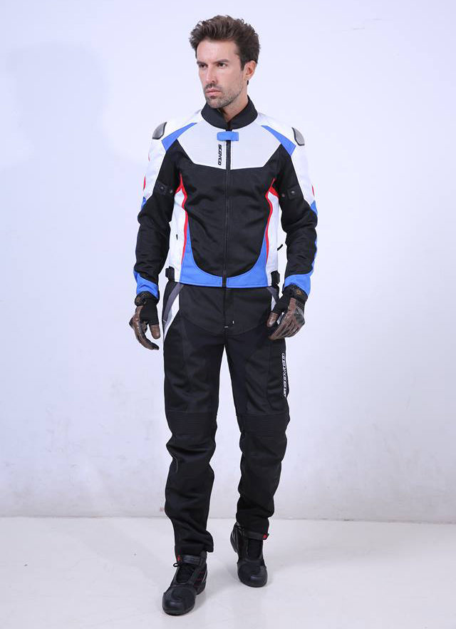 Мотокуртка Scoyco JK98 White