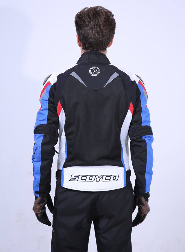 Мотокуртка Scoyco JK98 White