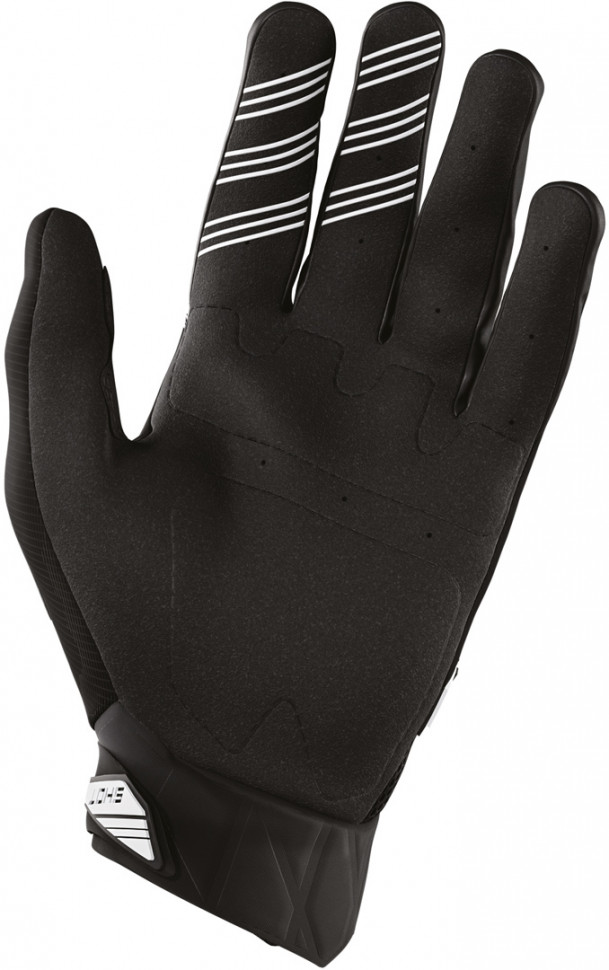 Детские мотоперчатки Shot Racing Slam Line Kid Black