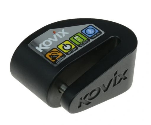 Мотозамок с сигнализацией Kovix KD6 BK Black (KD6 BK)