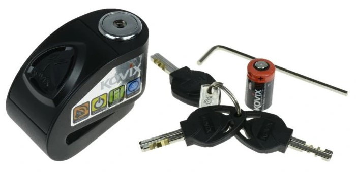 Мотозамок с сигнализацией Kovix KD6 BK Black (KD6 BK)