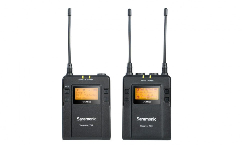 Бездротова мікрофонна система Saramonic UwMic9 Kit1