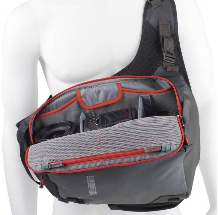 Рюкзак-слінг для фотоапарата MindShift Gear PhotoCross 13 Carbon Grey (510422)