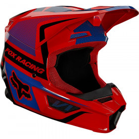 Мотошлем FOX V1 Mips Oktiv Helmet Flo Red