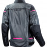 Мотокуртка женская LS2 Riva Lady Jacket Black/Dark Grey/Pink