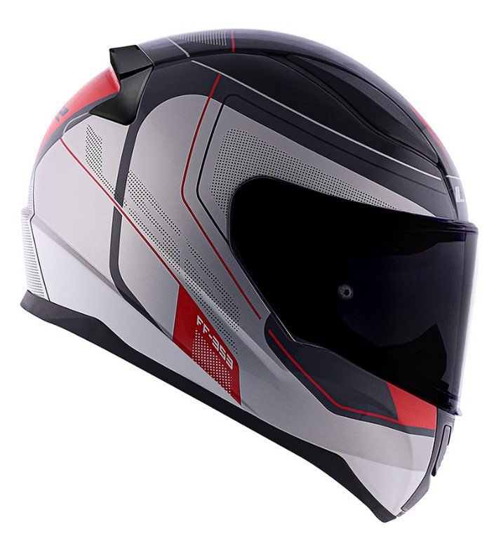 Мотошлем LS2 FF353 Rapid Slide Matt Grey/Red