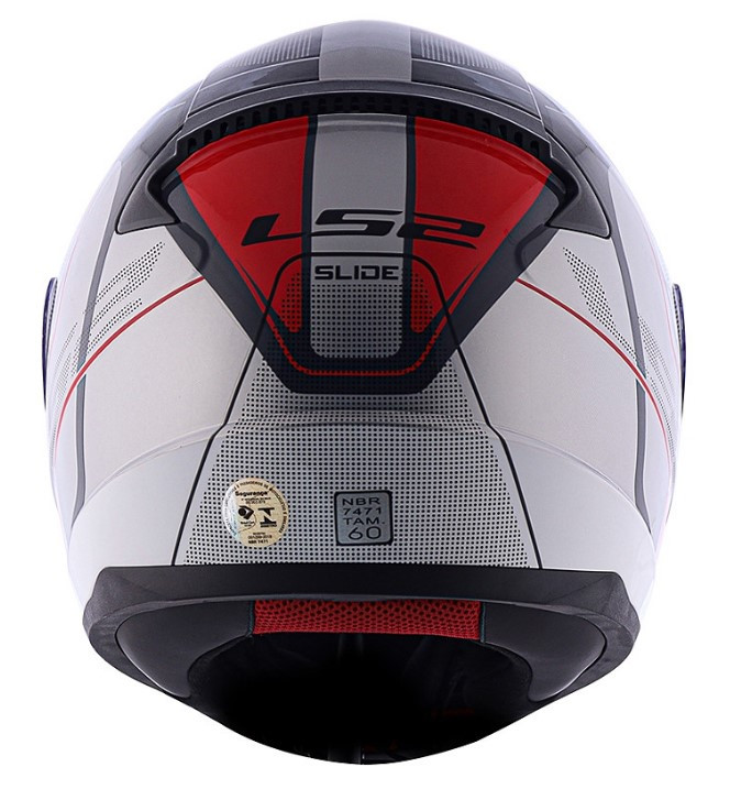 Мотошлем LS2 FF353 Rapid Slide Matt Grey/Red