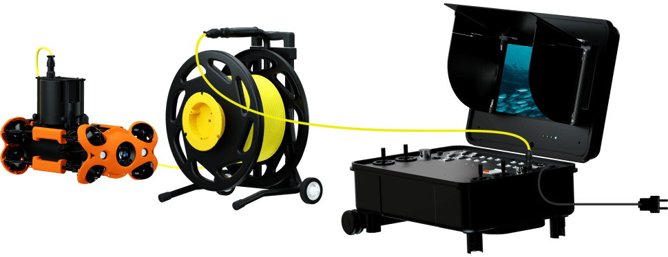 Система питания переменного тока Chasing AC Power System с кабелем 100 м.