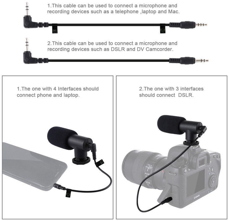 Микрофон Puluz PU3017