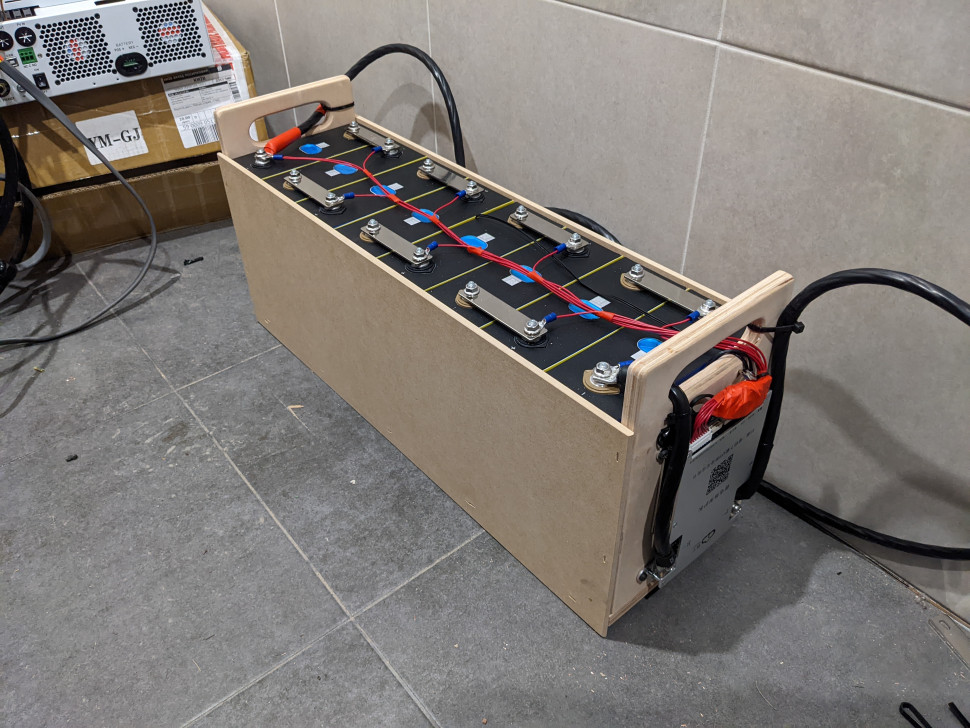 Акумуляторна збірка LiFePO4 7 кВт·год / 24В 