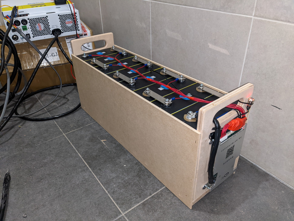 Акумуляторна збірка LiFePO4 7 кВт·год / 24В 