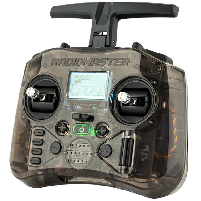 Пульт управління для FPV RadioMaster Pocket Charcoal (M2, ELRS, FCC) (HP0157.0054-M2)