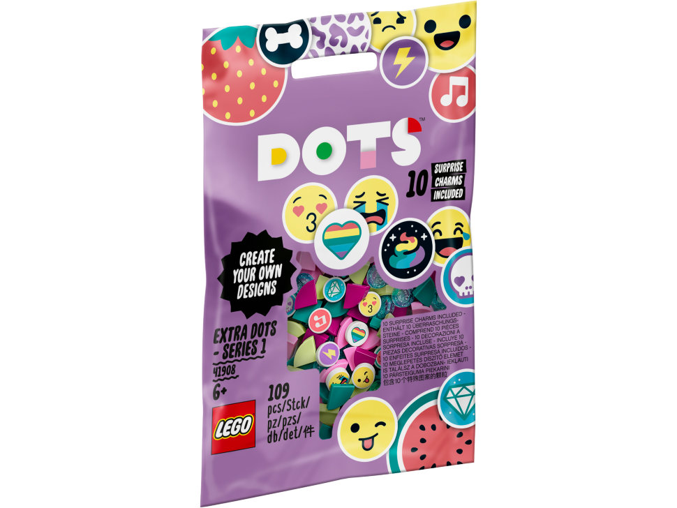 Конструктор Lego Dots: дополнительные элементы (41908)