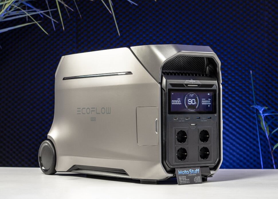 Зарядная станция EcoFlow DELTA 3 Pro (EFDELTAPRO3-EU-CBox) (4096 Вт·ч / 4000 Вт)