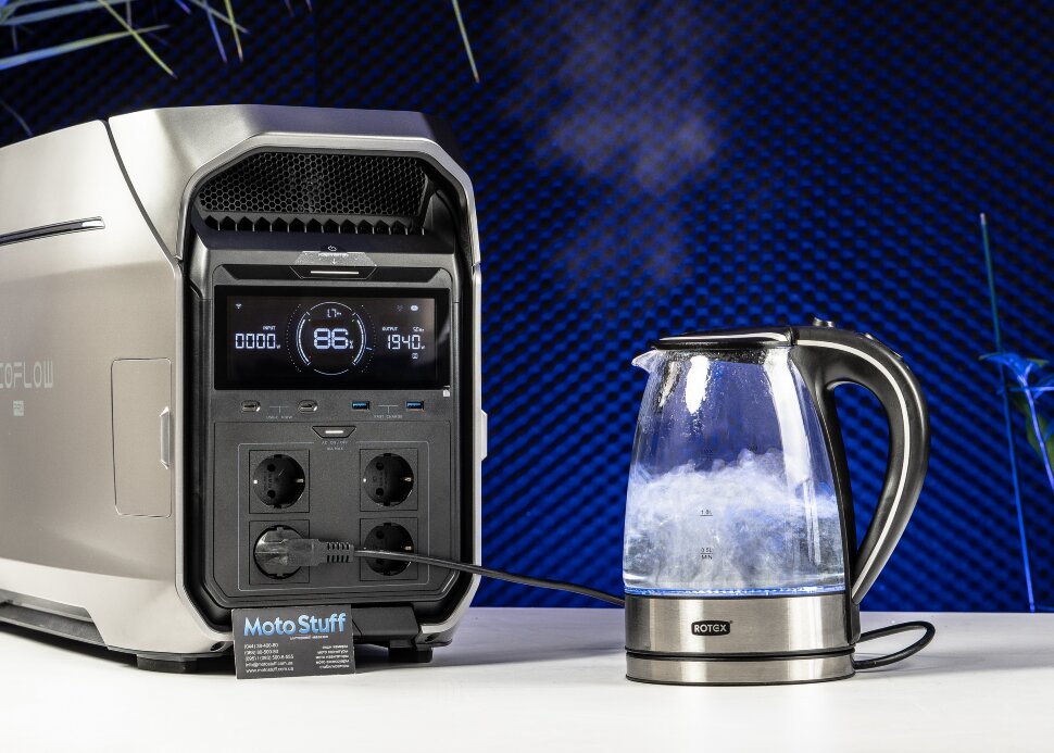 Зарядная станция EcoFlow DELTA 3 Pro (EFDELTAPRO3-EU-CBox) (4096 Вт·ч / 4000 Вт)