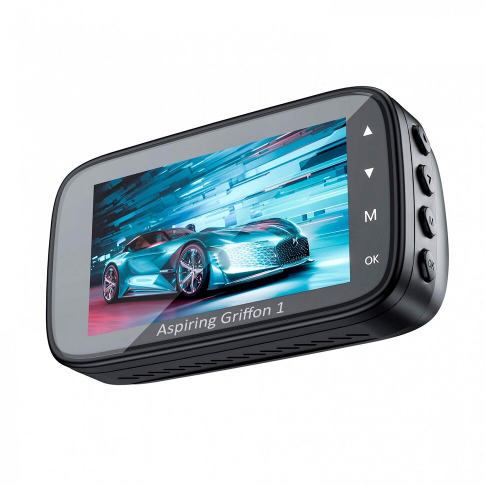 Відеореєстратор Aspiring Griffon 1 Dual, 4K, Speedcam, Wi-Fi, GPS (GR1-4KSDWG)