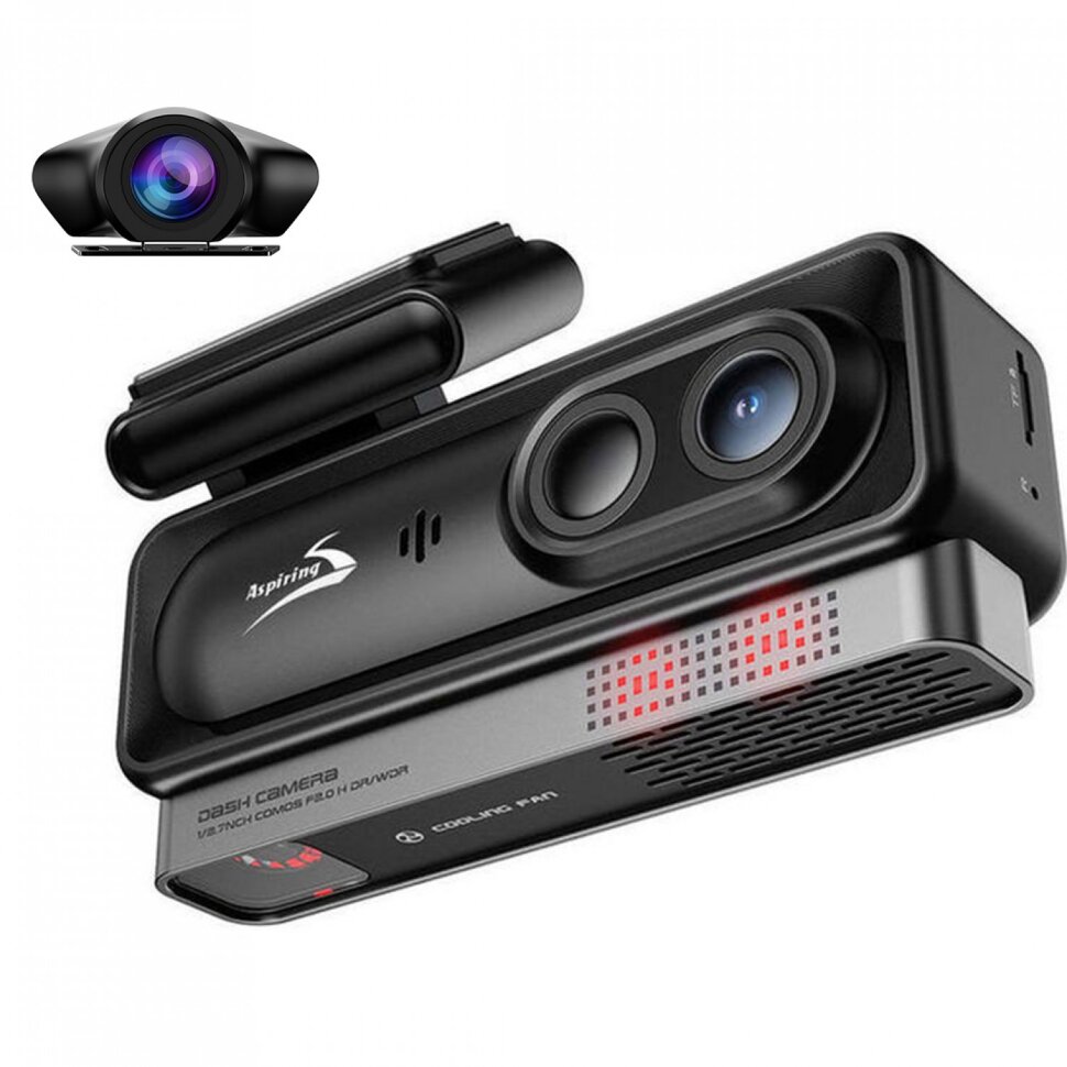 Відеореєстратор Aspiring Griffon 3, Wi-Fi, Starvis II, 4К, SpeedCam (GR2-3TM)