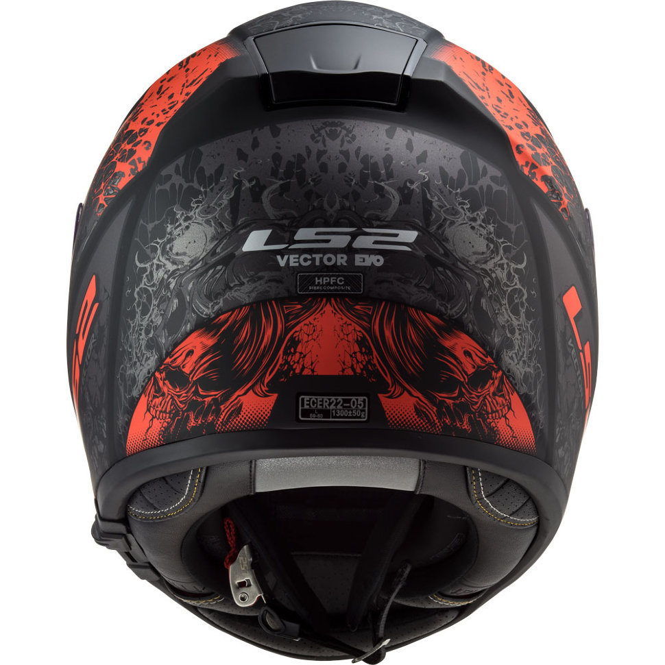 Мотошлем LS2 FF397 Swipe Matt Black/Red