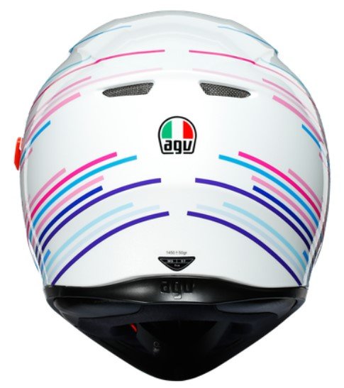 Мотошлем AGV K-3 SV Sakura Pearl Whit/Purple