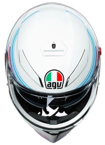 Мотошлем AGV K-3 SV Sakura Pearl Whit/Purple