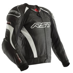 Мотокуртка чоловіча RST 2051 Tractech Evo III CE Mens Leather Jacket Black /White