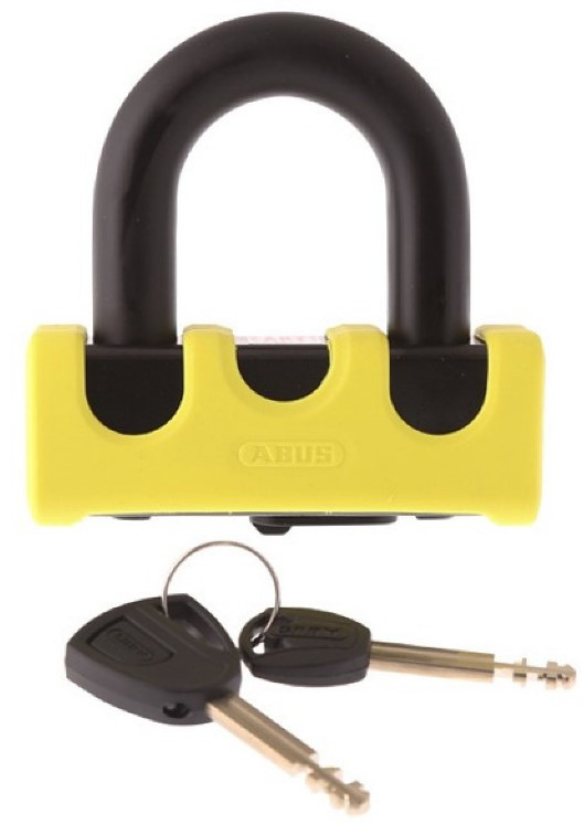 Мотозамок на диск ABUS 67 XS Granit Yellow (569951)