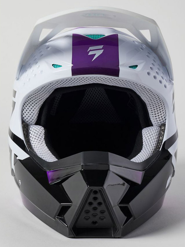 Мотошлем Shift White Label UV Helmet White