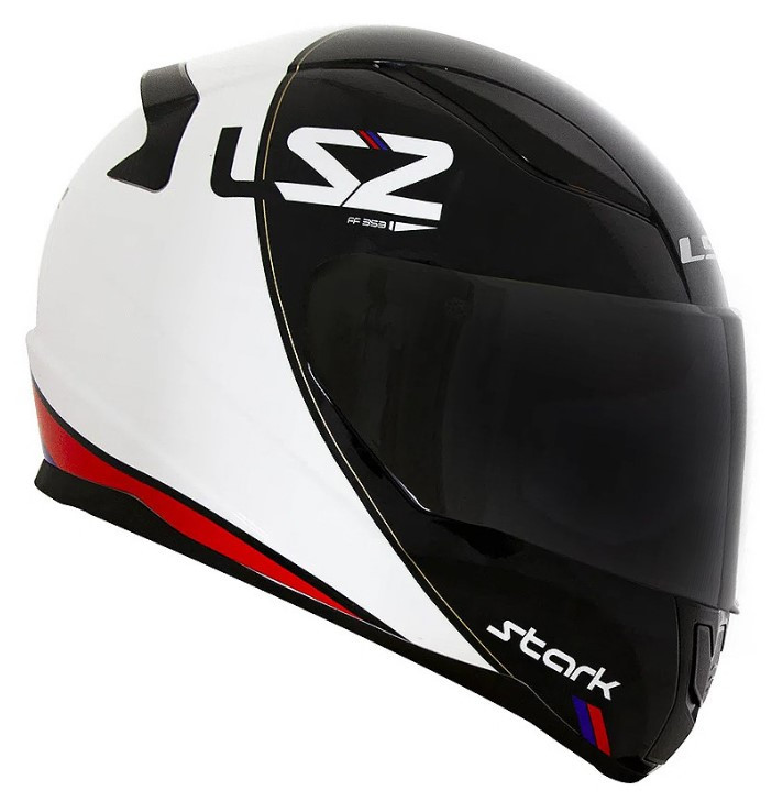 Мотошлем LS2 FF353 Rapid Stark White/Red/Blue/Gold