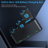 Потрійний зарядний пристрій Jeebel Battery Charger для Hero 12, Hero 11, Hero 10, Hero 9