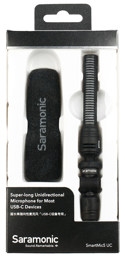 Микрофон-пушка Saramonic SmartMic5 UC