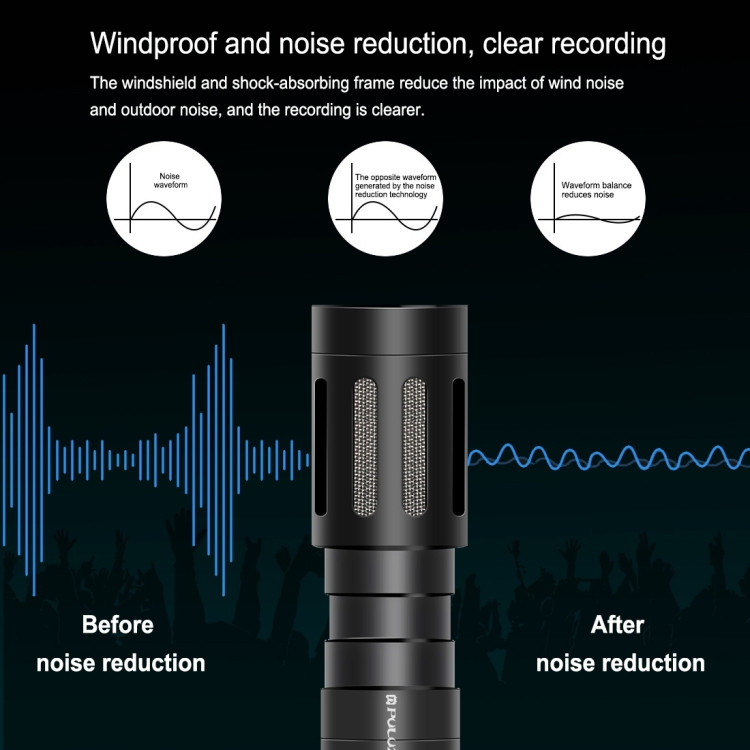 Микрофон Puluz PU3044 Video Mic