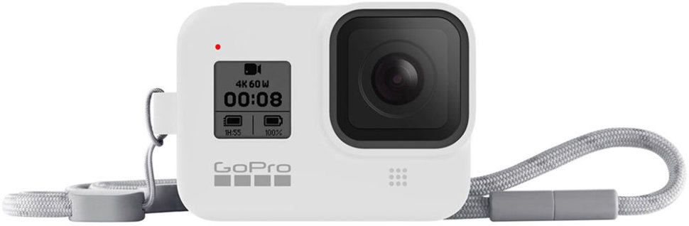 Силиконовый чехол с ремешком GoPro Sleeve & Lanyard for Hero 8