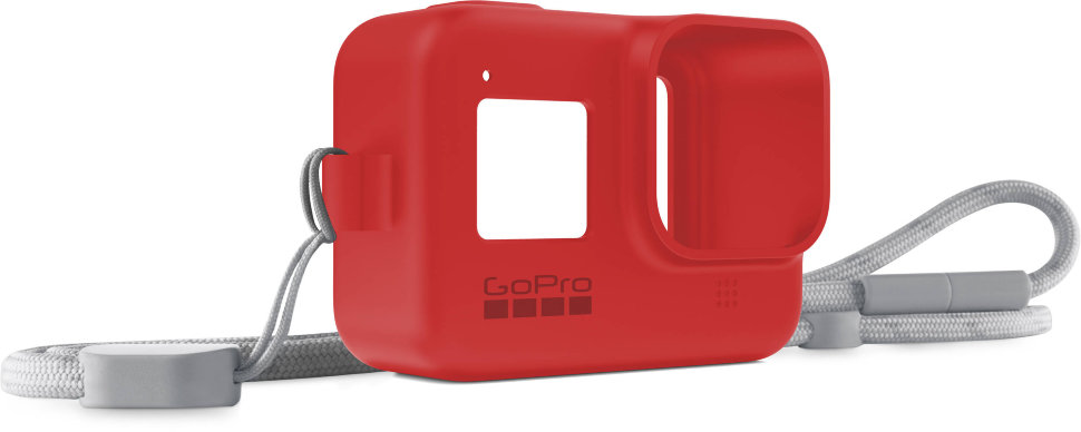 Силиконовый чехол с ремешком GoPro Sleeve & Lanyard for Hero 8