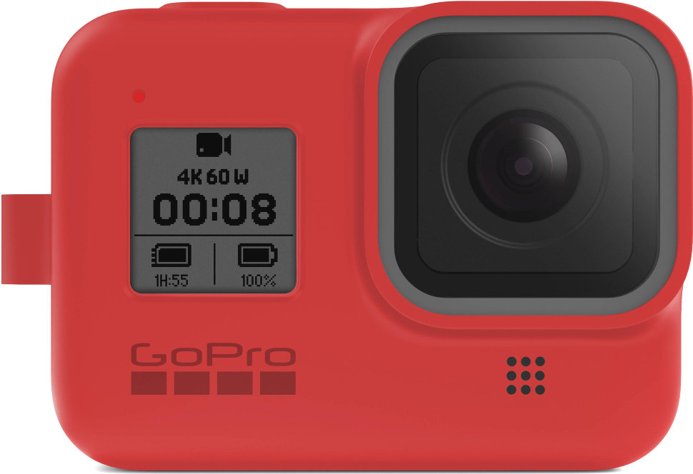 Силиконовый чехол с ремешком GoPro Sleeve & Lanyard for Hero 8