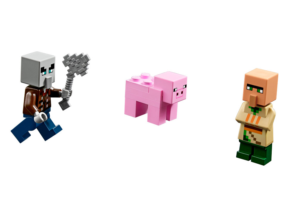 Конструктор Lego Minecraft: патруль разбойников (21160)