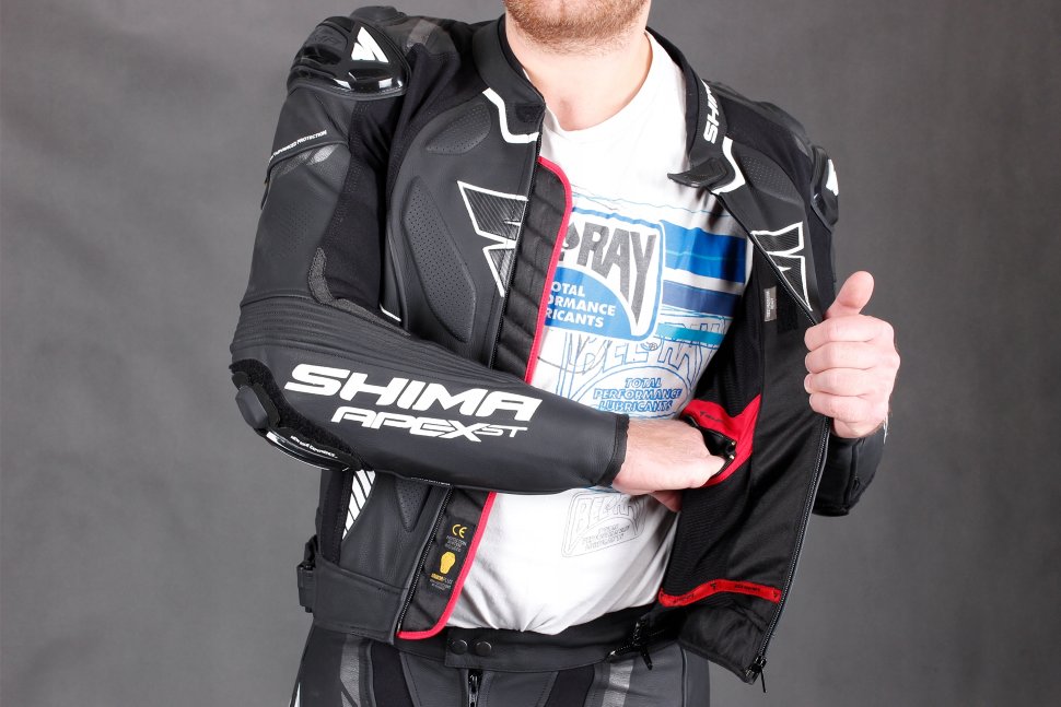 Мотокуртка Shima Apex Black