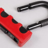 Мотозамок на диск ABUS 67 XS Granit Red (580901)