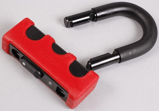 Мотозамок на диск ABUS 67 XS Granit Red (580901)